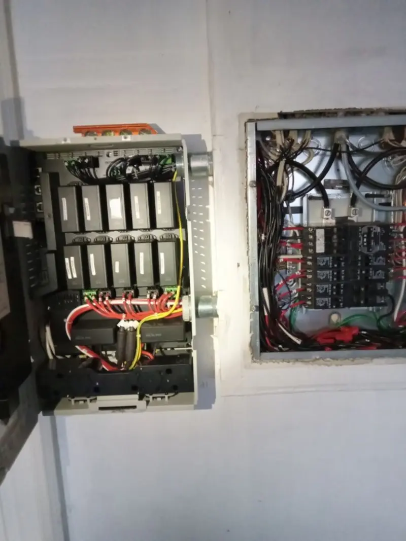 Electrical panel upgrade completed for Indoor Lighting Installation in Wellington